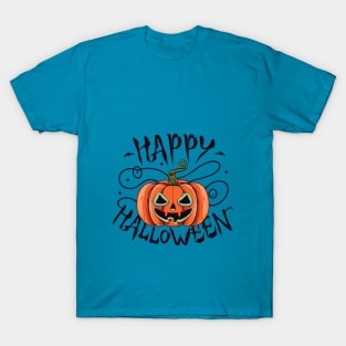 Vintage Halloween Pumpkin 2023. Halloween 2023 T-Shirt